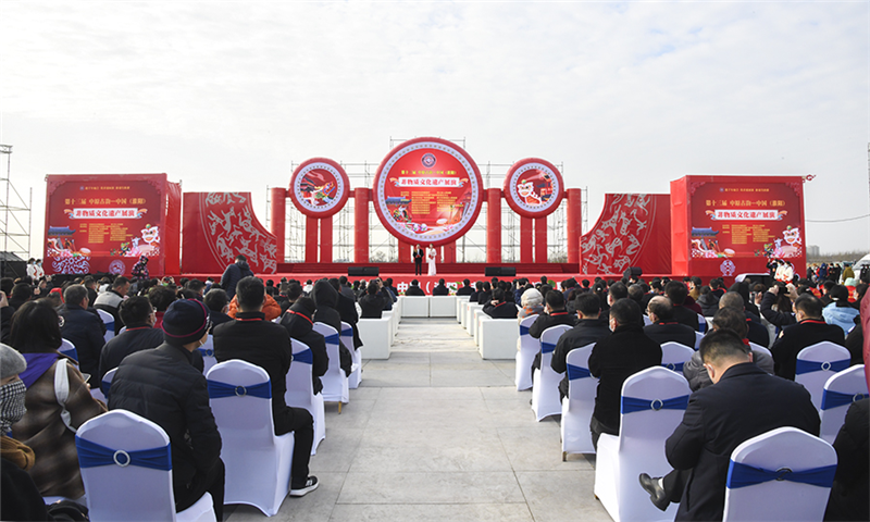 第十三屆中原古韻—中國(guó)(淮陽)非物(wù)質文(wén)化(huà)遺産展演開(kāi)幕（周口淮陽文(wén)化(huà)宮）